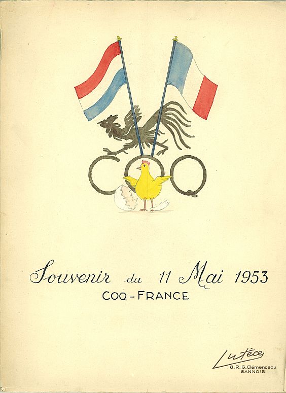 Souvenir Coq France (1953)