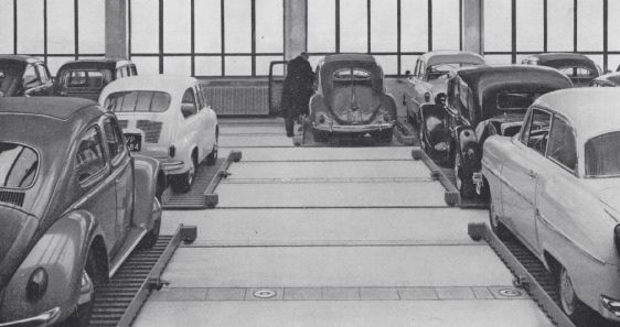 Compactusgarage van Heemaf 1958