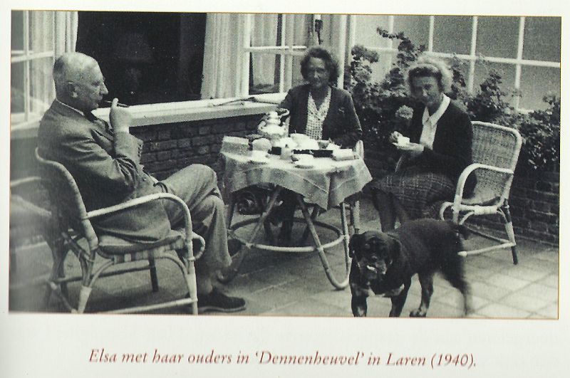 Familie Nijland in Laren (1940).
