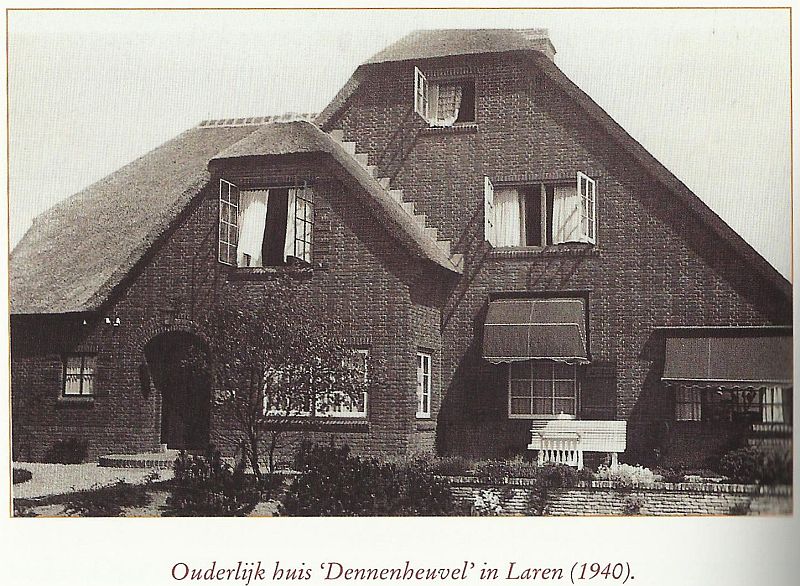 Ouderlijk huis Hidde Nijland in Laren (1940)