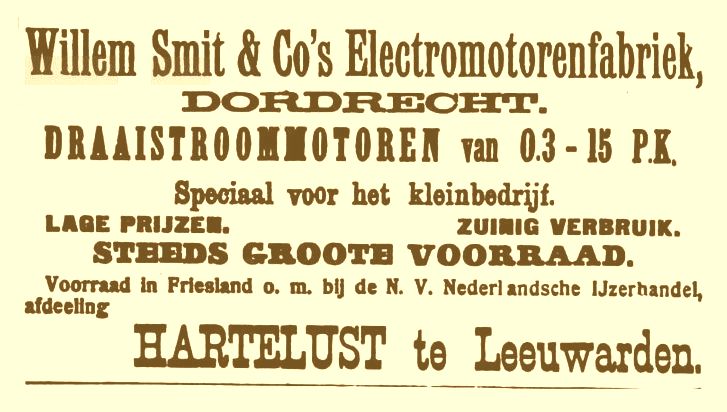 Advertentie Smit Dordt 12-01-1914
