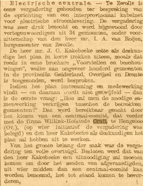 Interprovinciale Kabelmaatschappij (1910)