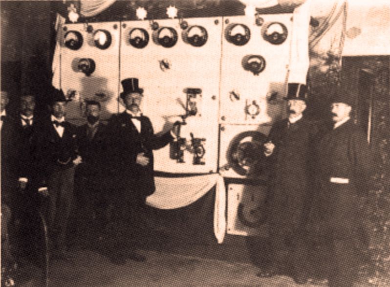 Opening centrale Naarden (1899)