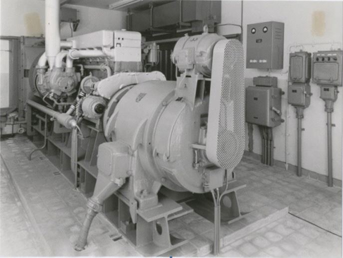 Dieselmotor 6Fe with Heemaf generator